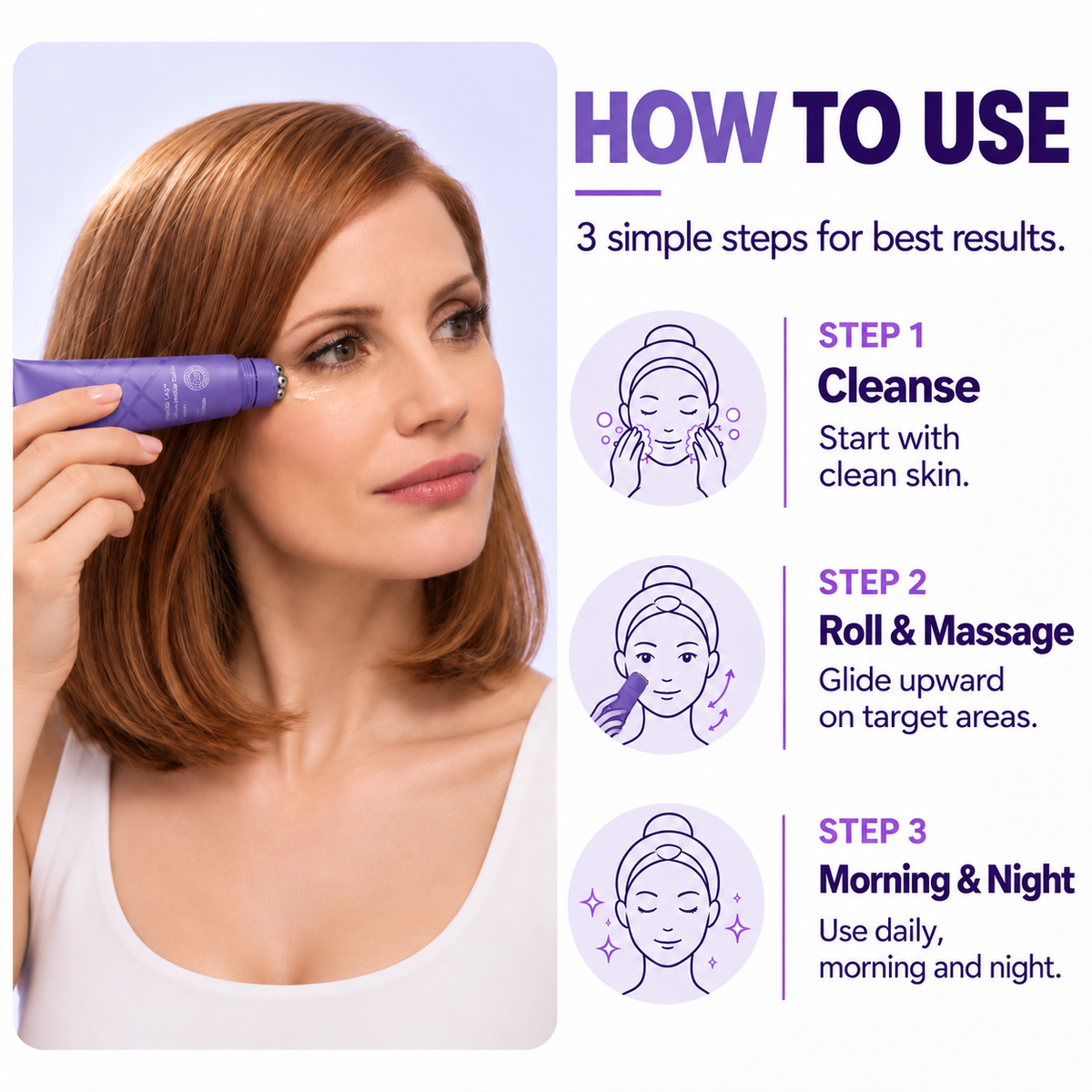 Peptide Anti-Wrinkle Roller Cream